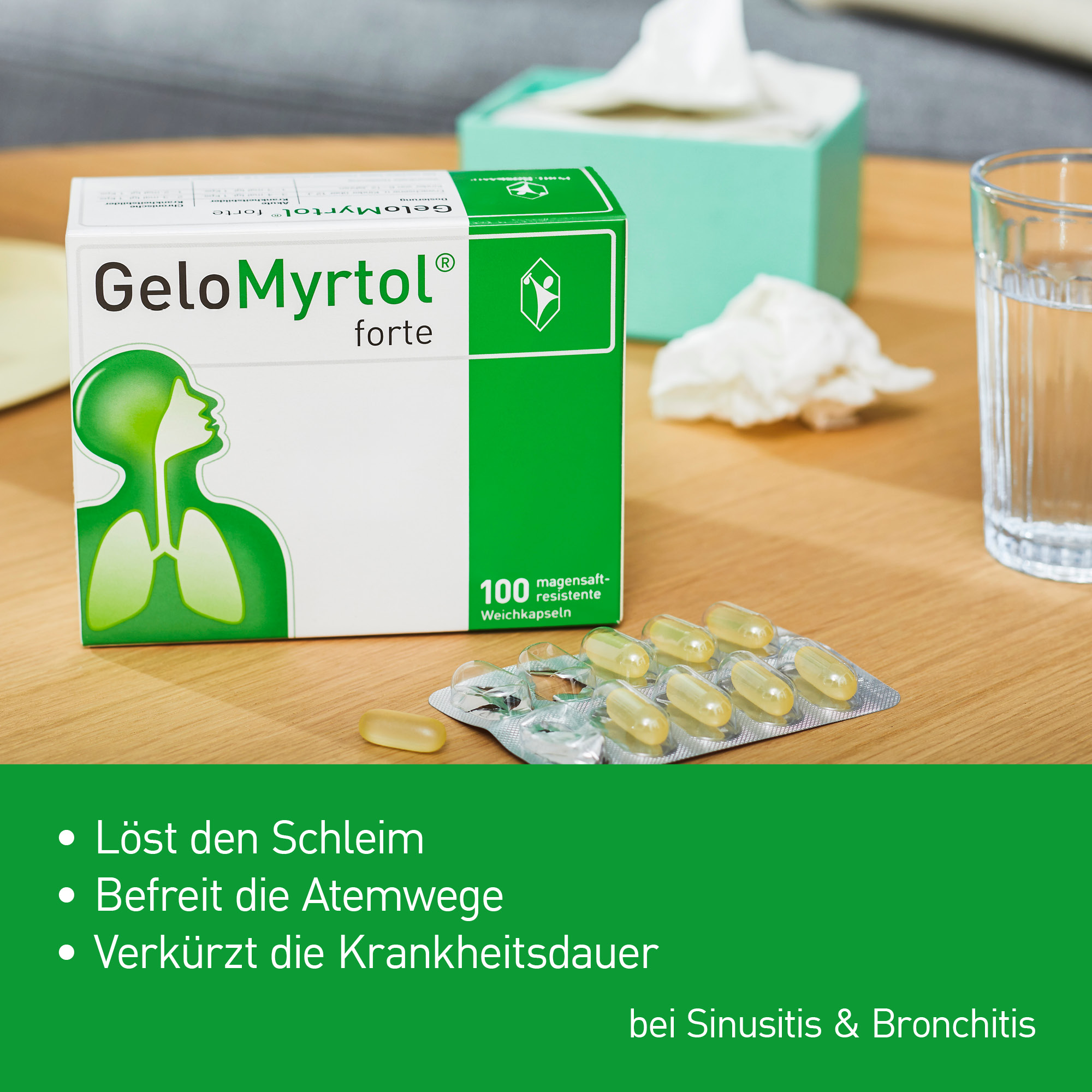 GELOMYRTOL forte magensaftresistente Weichkapseln GELOMYRTOL forte magensaftresistente Weichkapseln