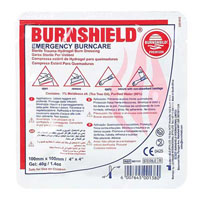 BURNSHIELD sterile Kompressen 10x10 cm