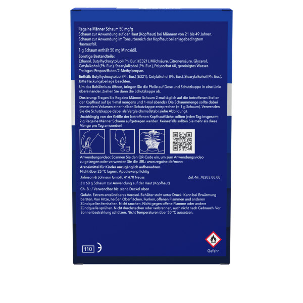 REGAINE® Männer Schaum mit Minoxidil REGAINE® Männer Schaum mit Minoxidil