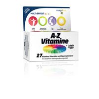 PHARMAVITAL A-Z Vitamine+Lutein+Q10 Tabletten PHARMAVITAL A-Z Vitamine+Lutein+Q10 Tabletten