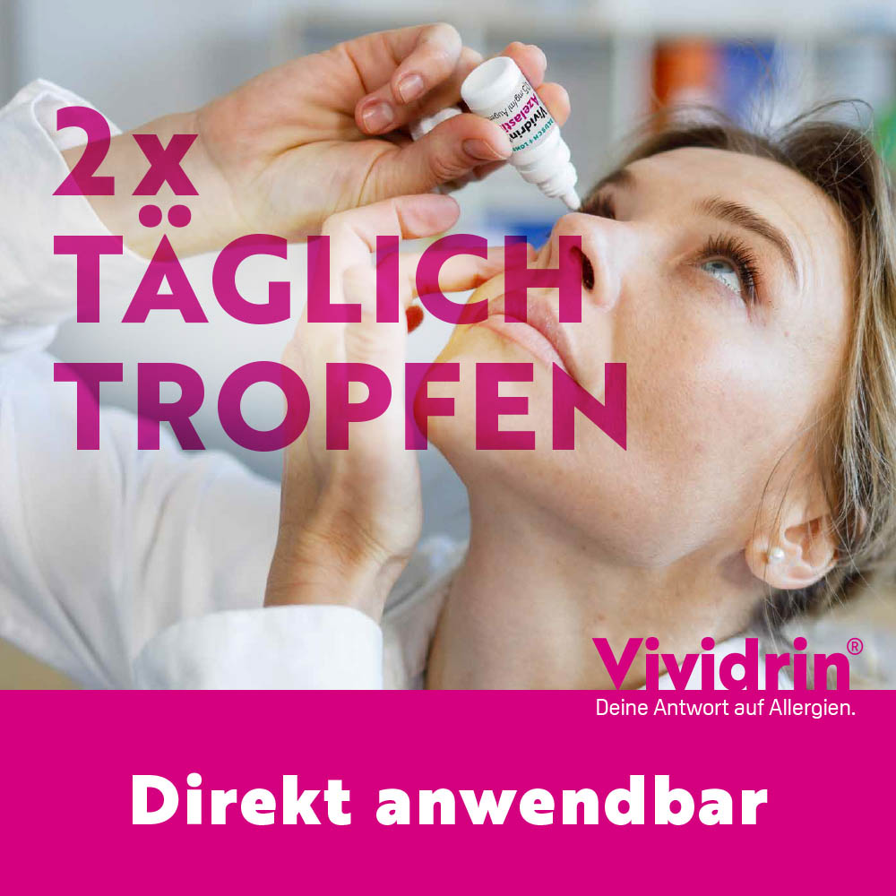 VIVIDRIN Azelastin 0,5 mg/ml Augentropfen VIVIDRIN Azelastin 0,5 mg/ml Augentropfen