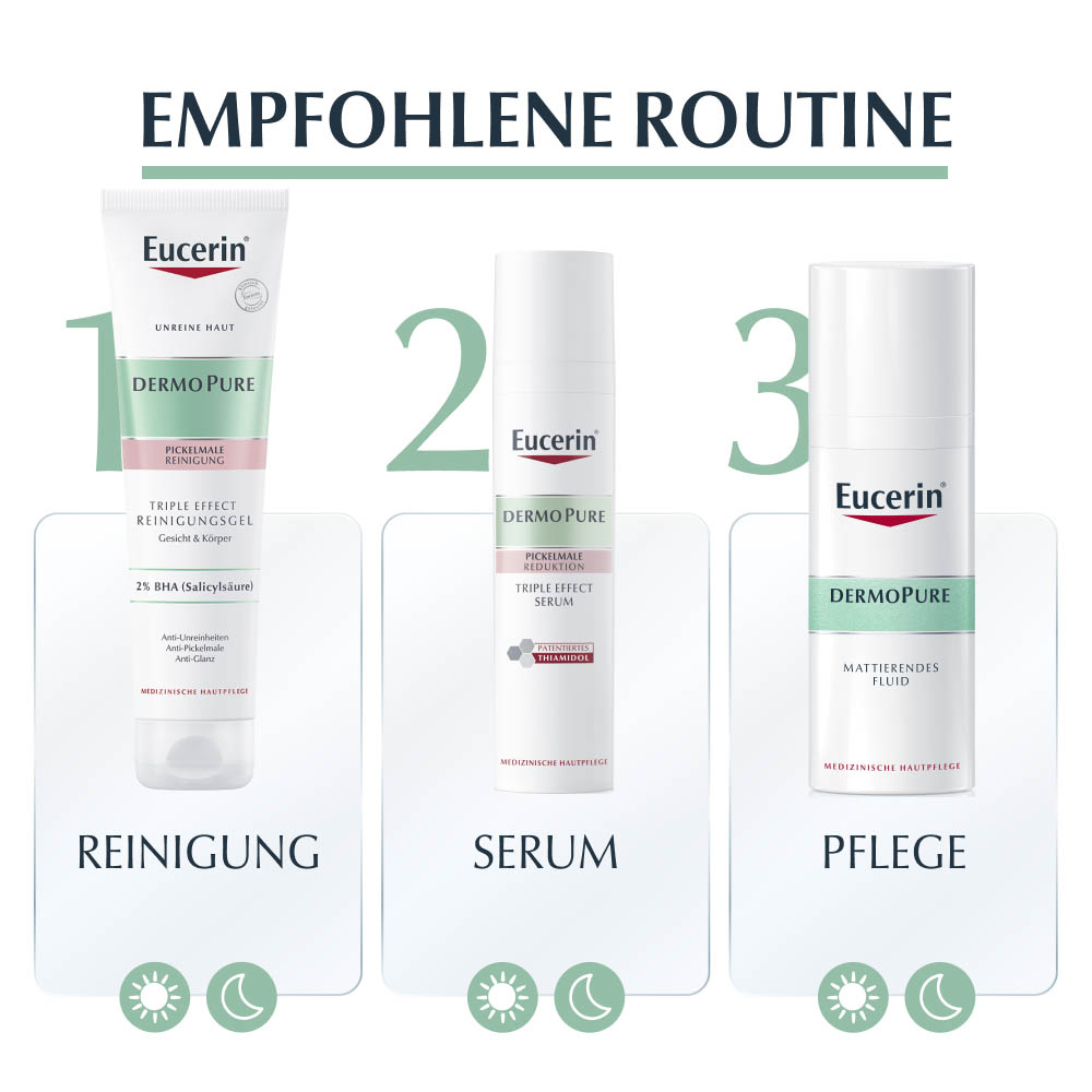 EUCERIN DermoPure mattierendes Fluid EUCERIN DermoPure mattierendes Fluid