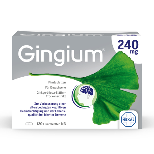 Gingium® 240 mg Filmtabletten Gingium® 240 mg Filmtabletten