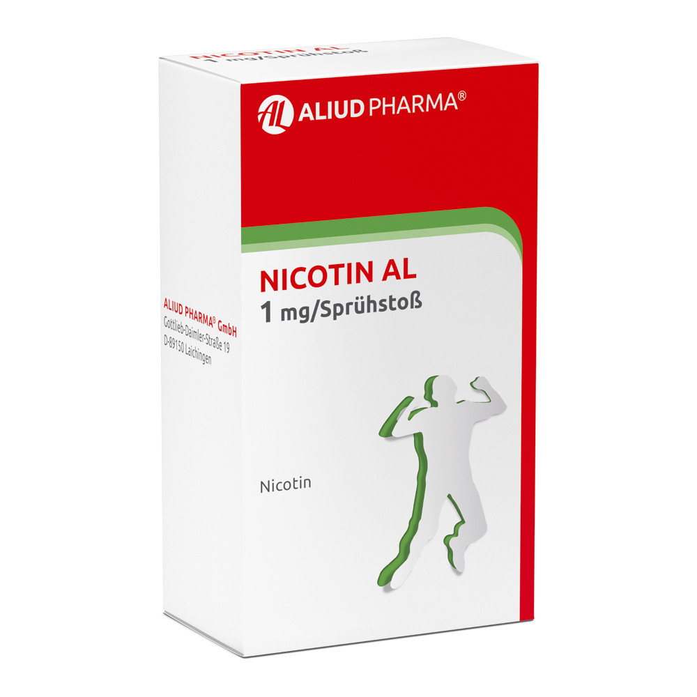Nicotin AL 1 mg / Sprühstoß zur Rauchentwöhnung Nicotin AL 1 mg / Sprühstoß zur Rauchentwöhnung