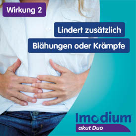 IMODIUM akut Duo 2 mg/125 mg Tabletten IMODIUM akut Duo 2 mg/125 mg Tabletten