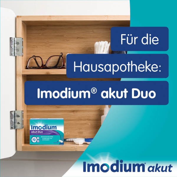 IMODIUM akut Duo 2 mg/125 mg Tabletten IMODIUM akut Duo 2 mg/125 mg Tabletten
