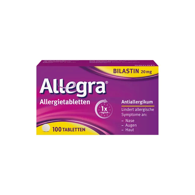 ALLEGRA Allergietabletten 20 mg Tabletten ALLEGRA Allergietabletten 20 mg Tabletten