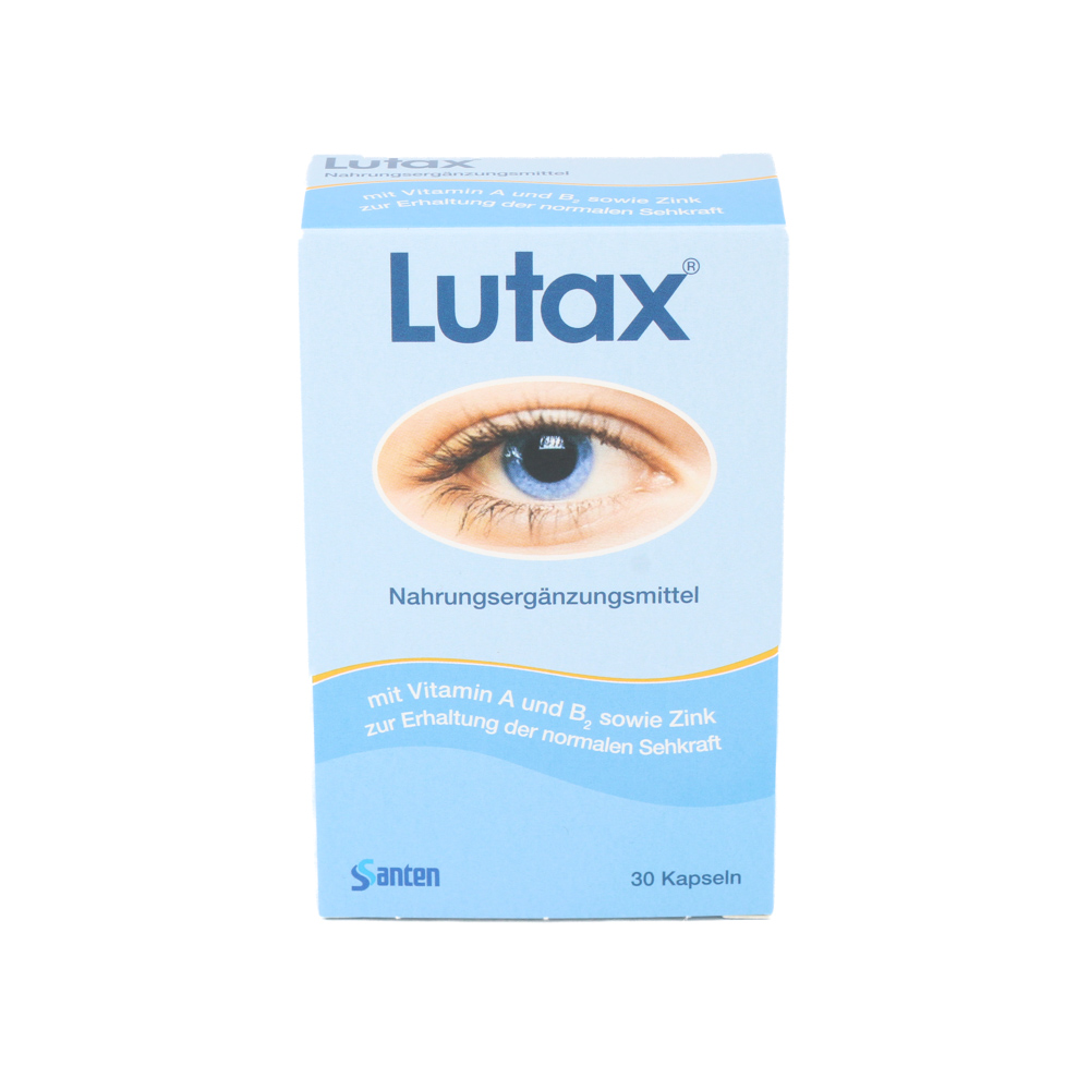 LUTAX 10 mg Lutein Kapseln LUTAX 10 mg Lutein Kapseln
