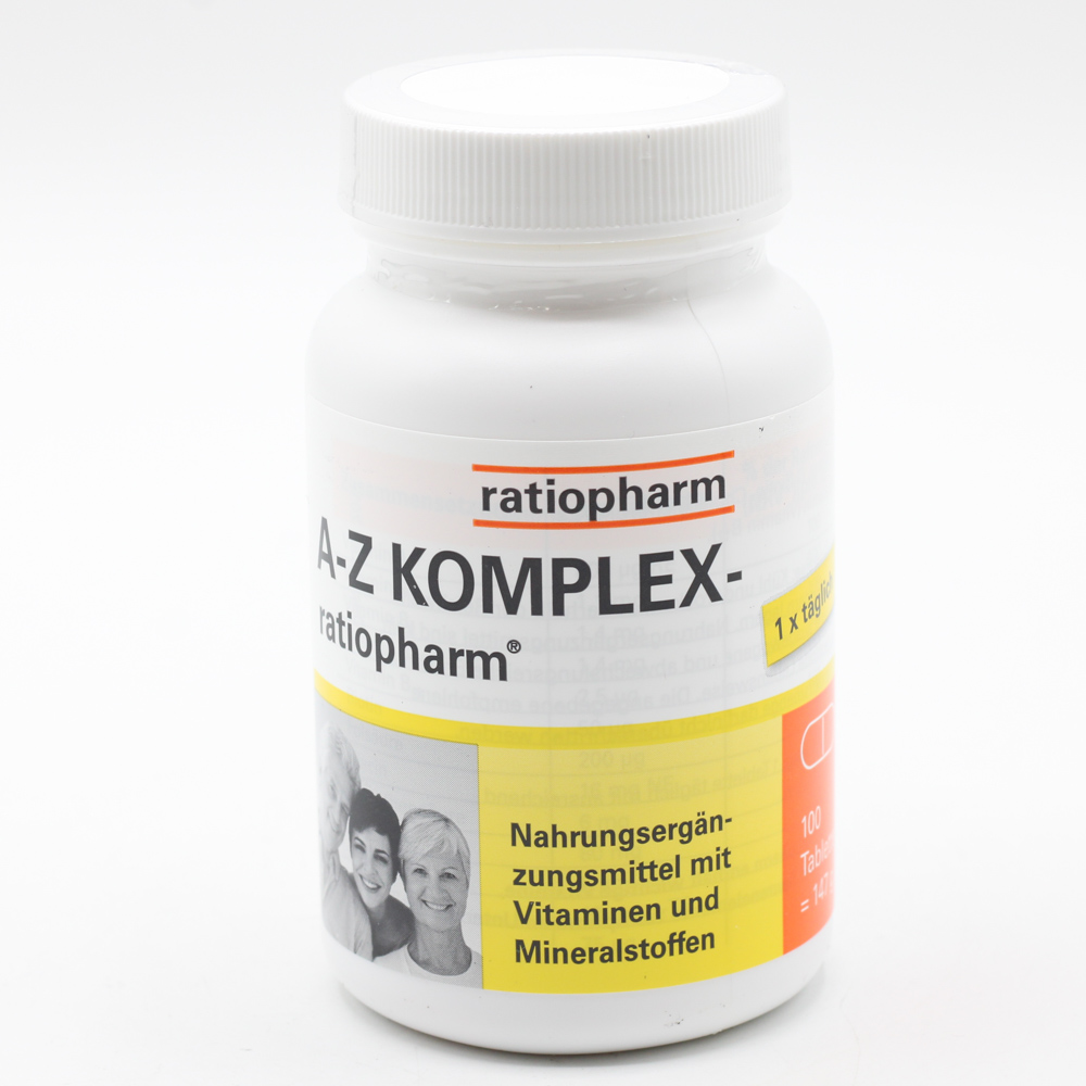 A-Z Komplex-ratiopharm Tabletten A-Z Komplex-ratiopharm Tabletten