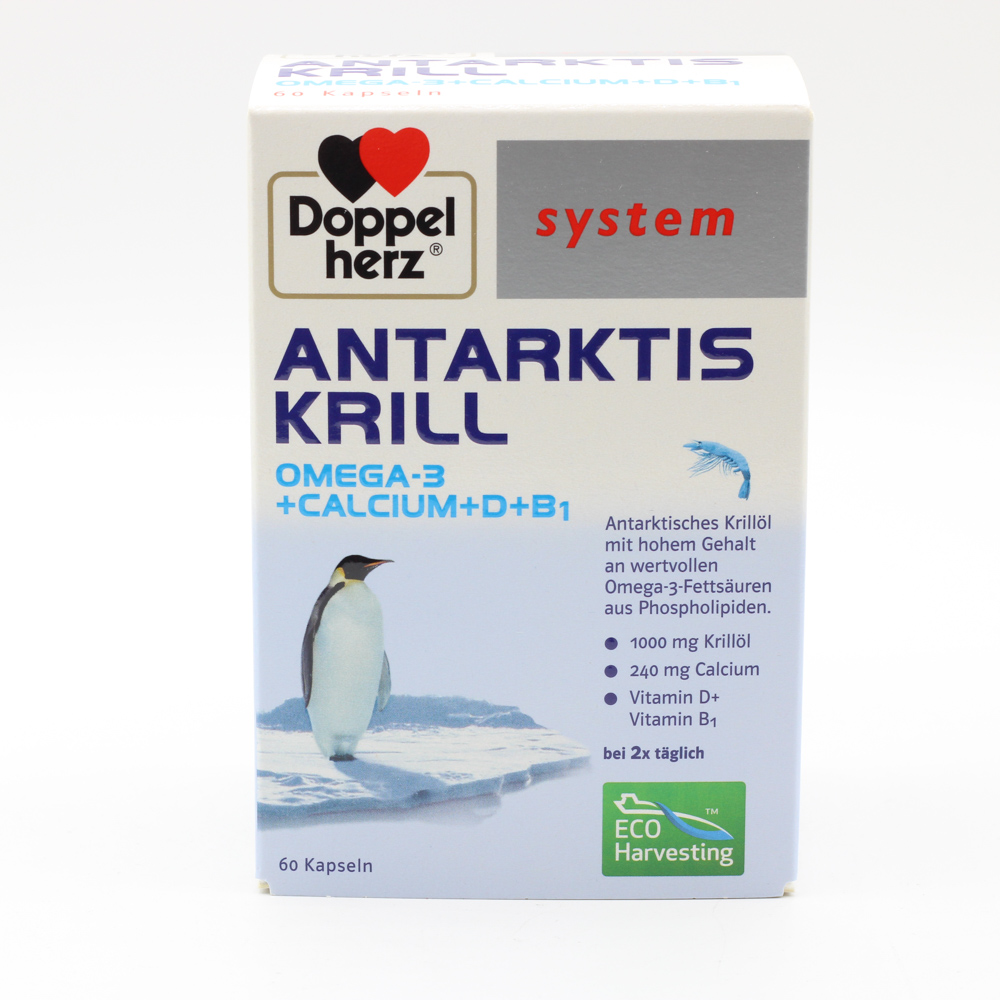DOPPELHERZ Antarktis Krill system Kapseln DOPPELHERZ Antarktis Krill system Kapseln