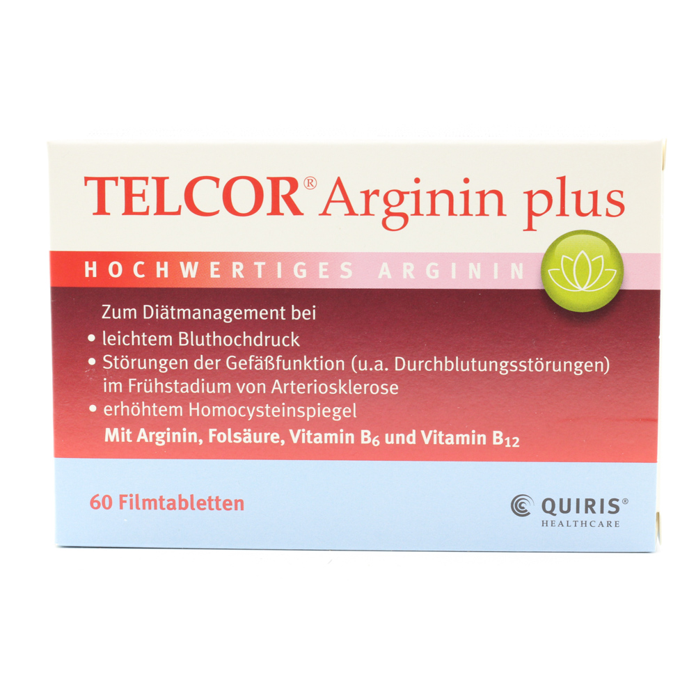 TELCOR Arginin plus Filmtabletten TELCOR Arginin plus Filmtabletten
