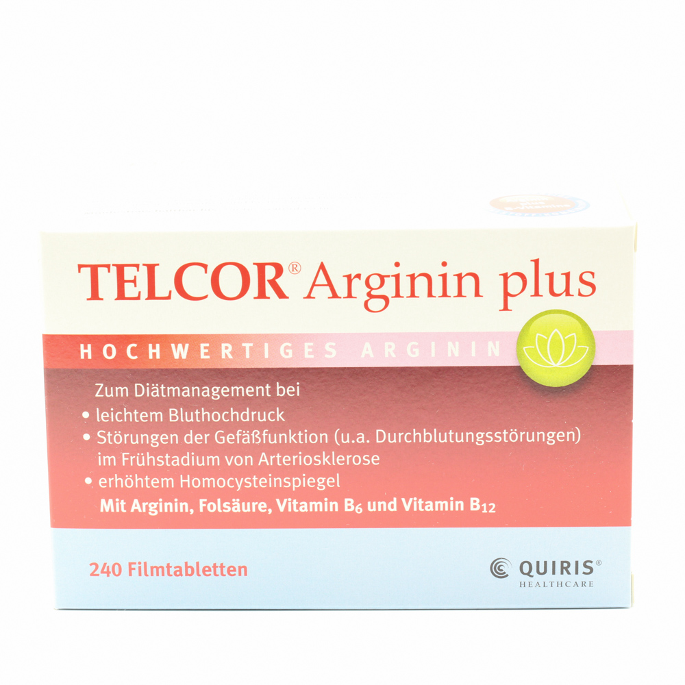 TELCOR Arginin plus Filmtabletten TELCOR Arginin plus Filmtabletten