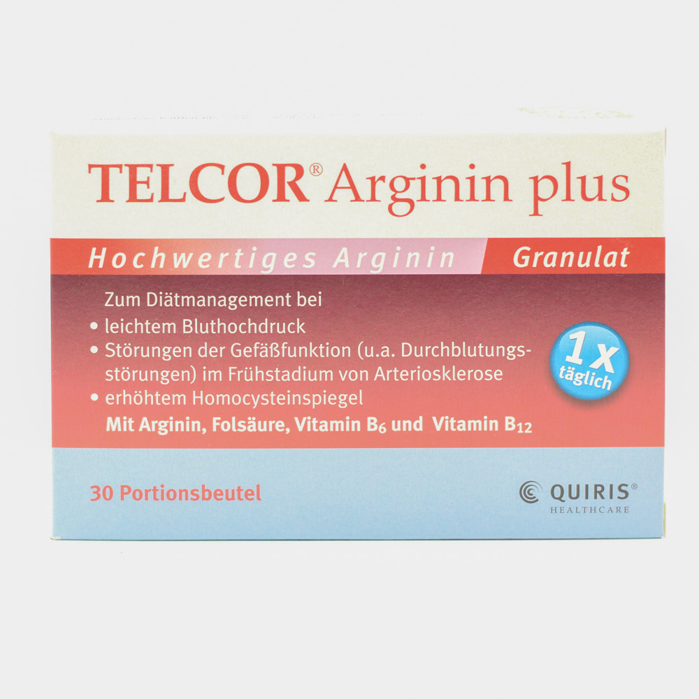 TELCOR Arginin plus Btl. Granulat TELCOR Arginin plus Btl. Granulat