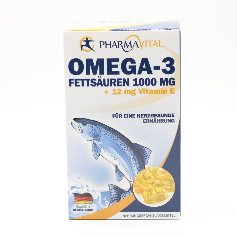 OMEGA-3 FETTSÄUREN 1000 mg+12 mg Vit.E Kapseln OMEGA-3 FETTSÄUREN 1000 mg+12 mg Vit.E Kapseln