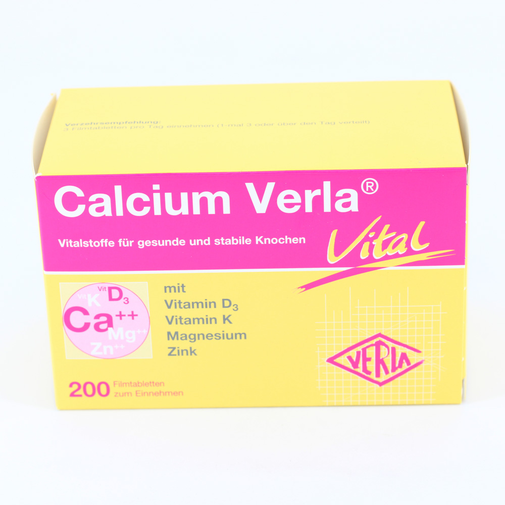 CALCIUM VERLA Vital Filmtabletten CALCIUM VERLA Vital Filmtabletten