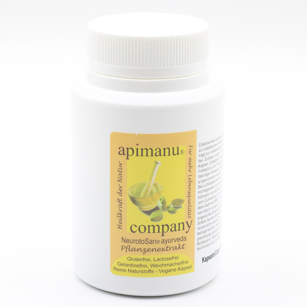 APIMANU neurotoSan Ayurveda Kapseln APIMANU neurotoSan Ayurveda Kapseln
