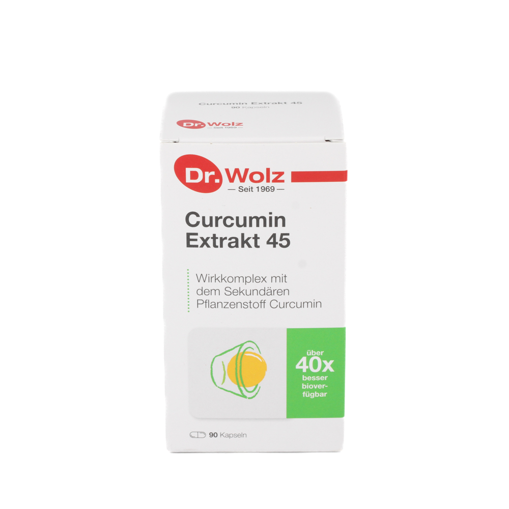 CURCUMIN EXTRAKT 45 Dr.Wolz Kapseln CURCUMIN EXTRAKT 45 Dr.Wolz Kapseln