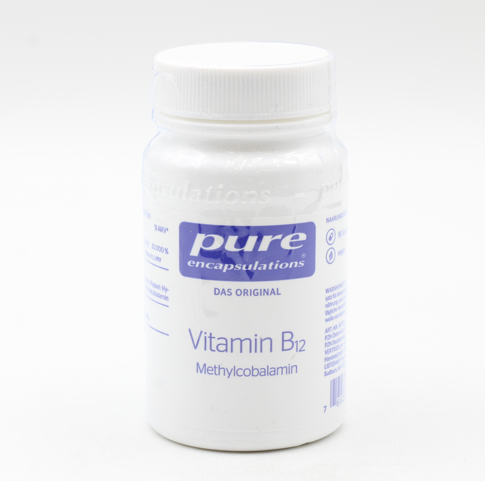PURE ENCAPSULATIONS Vitamin B12 Methylcobalamin PURE ENCAPSULATIONS Vitamin B12 Methylcobalamin