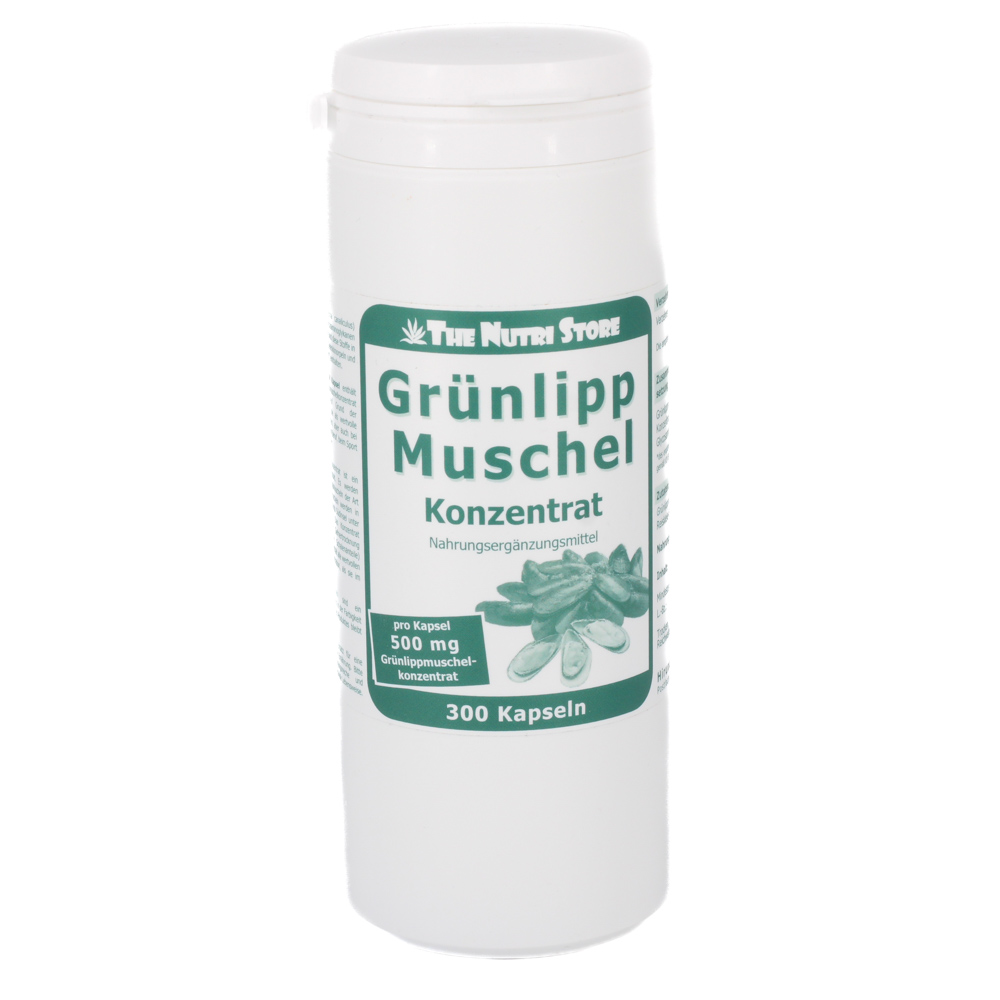 GRÜNLIPPMUSCHEL 500 mg Konzentrat Kapseln GRÜNLIPPMUSCHEL 500 mg Konzentrat Kapseln