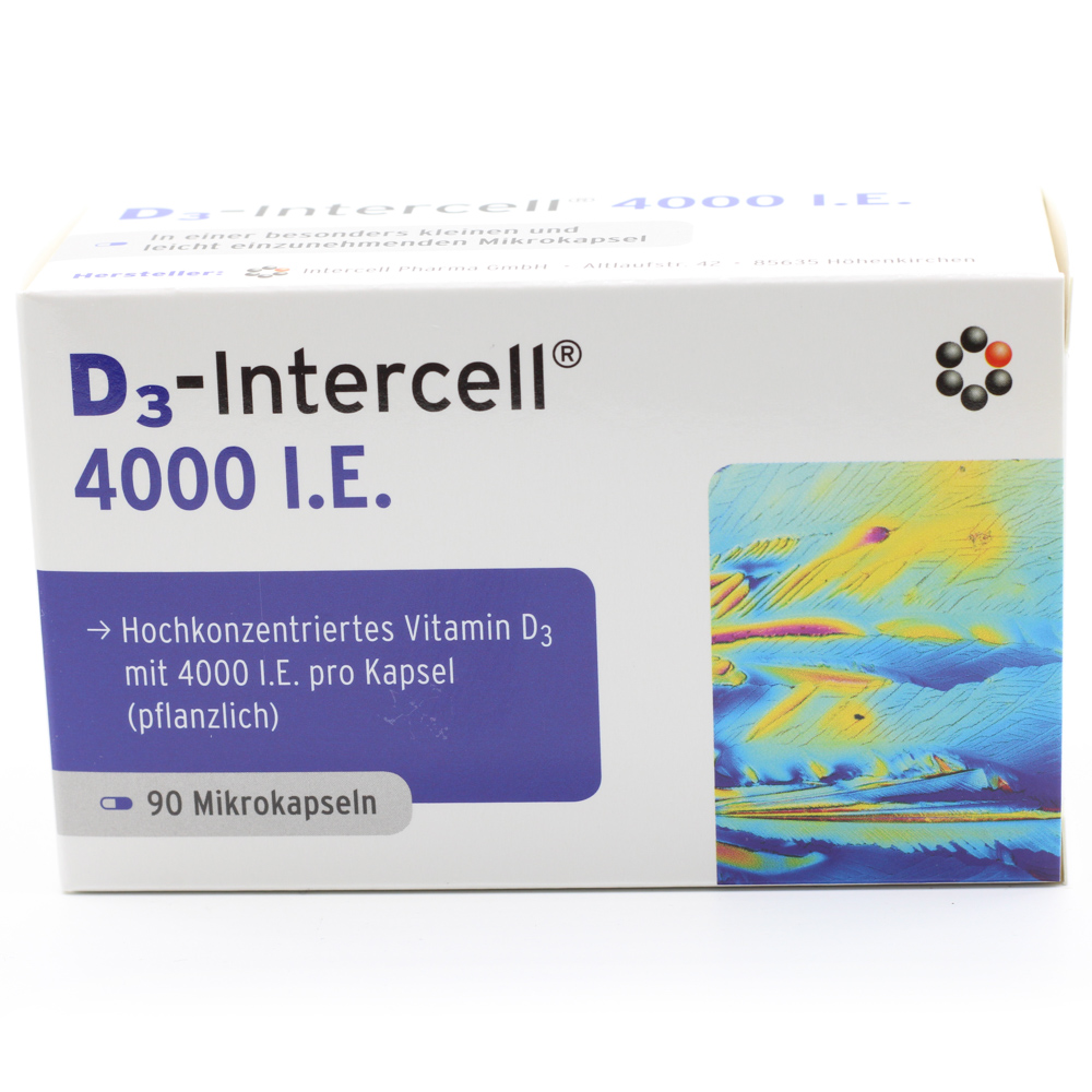 D3-INTERCELL 4.000 I.E. Kapseln D3-INTERCELL 4.000 I.E. Kapseln