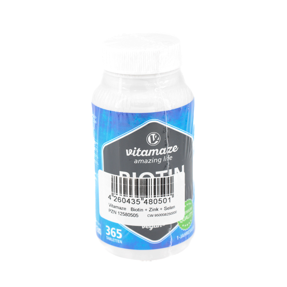 BIOTIN 10 mg hochdosiert+Zink+Selen Tabletten BIOTIN 10 mg hochdosiert+Zink+Selen Tabletten