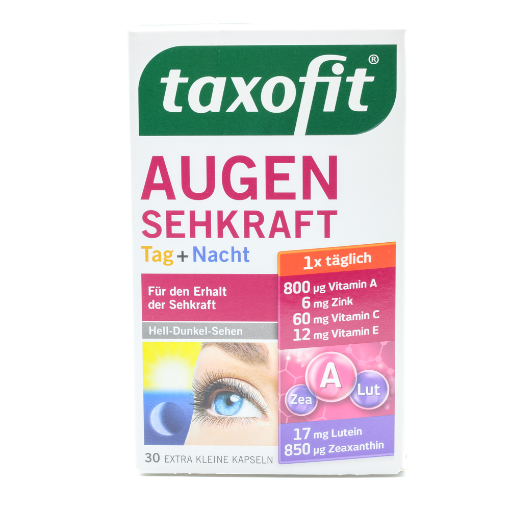TAXOFIT Augen Sehkraft Kapseln TAXOFIT Augen Sehkraft Kapseln
