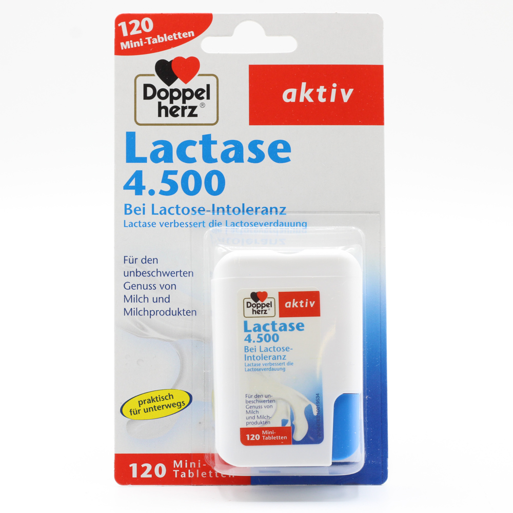 DOPPELHERZ Lactase 4.500 Tabletten DOPPELHERZ Lactase 4.500 Tabletten