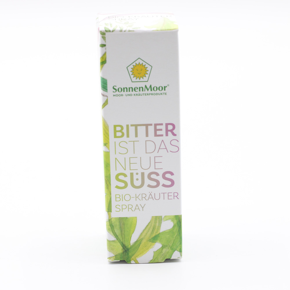 BIO KRÄUTERSPRAY Bitter ist das neue Süss