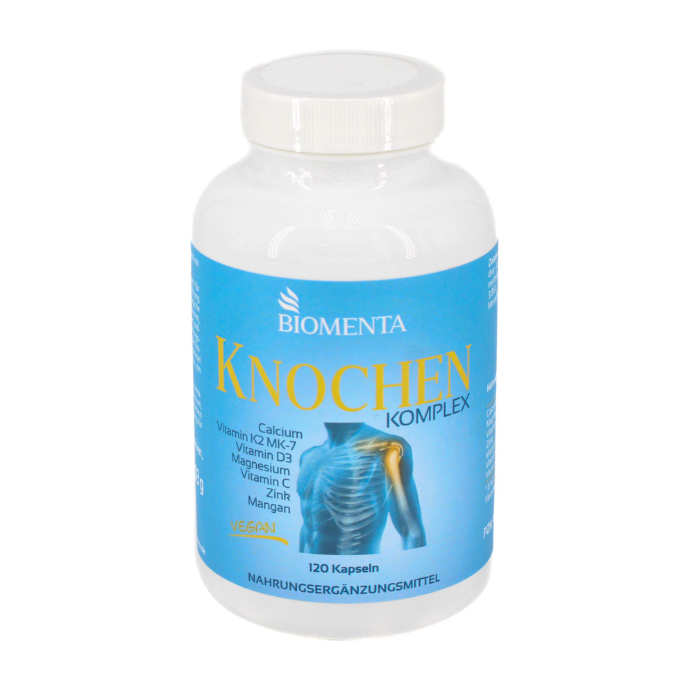 BIOMENTA Knochen Plus Vitamin D3 K2 MK7 Calcium BIOMENTA Knochen Plus Vitamin D3 K2 MK7 Calcium