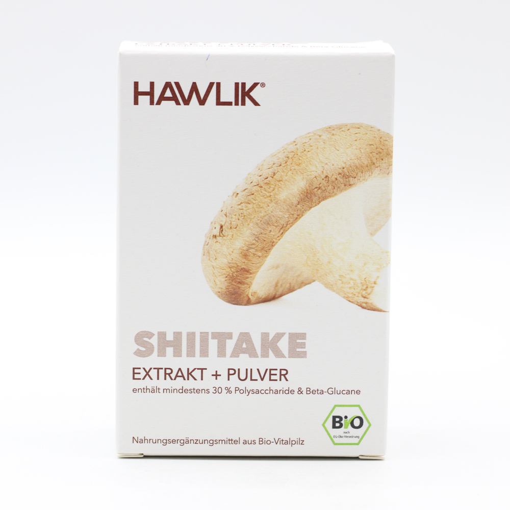 BIO SHIITAKE Extrakt+Pulver Kapseln BIO SHIITAKE Extrakt+Pulver Kapseln