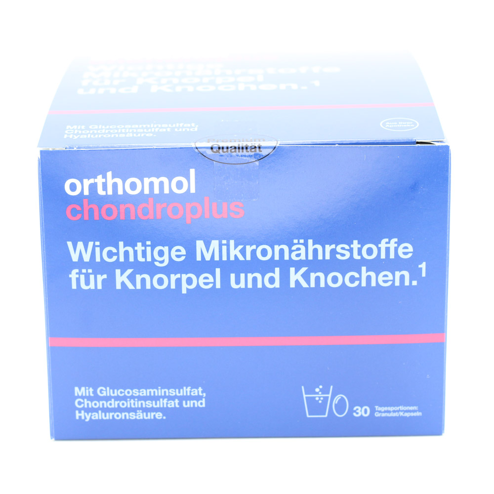 ORTHOMOL chondroplus Kombip.Granulat/Kapseln 30 St ORTHOMOL chondroplus Kombip.Granulat/Kapseln 30 St