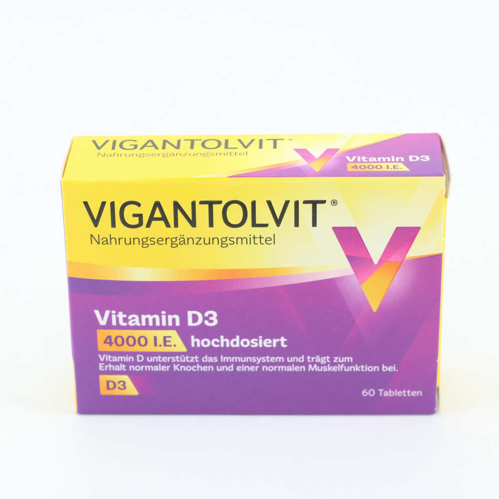 VIGANTOLVIT 4000 I.E. Vitamin D3 Tabletten VIGANTOLVIT 4000 I.E. Vitamin D3 Tabletten