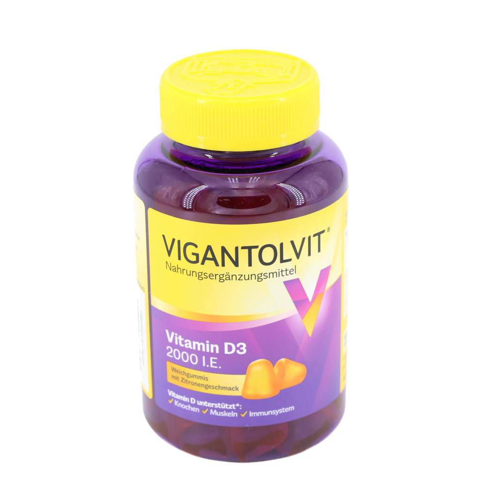VIGANTOLVIT® 2000 I.E. Vitamin D WEICHGUMMIS VIGANTOLVIT® 2000 I.E. Vitamin D WEICHGUMMIS