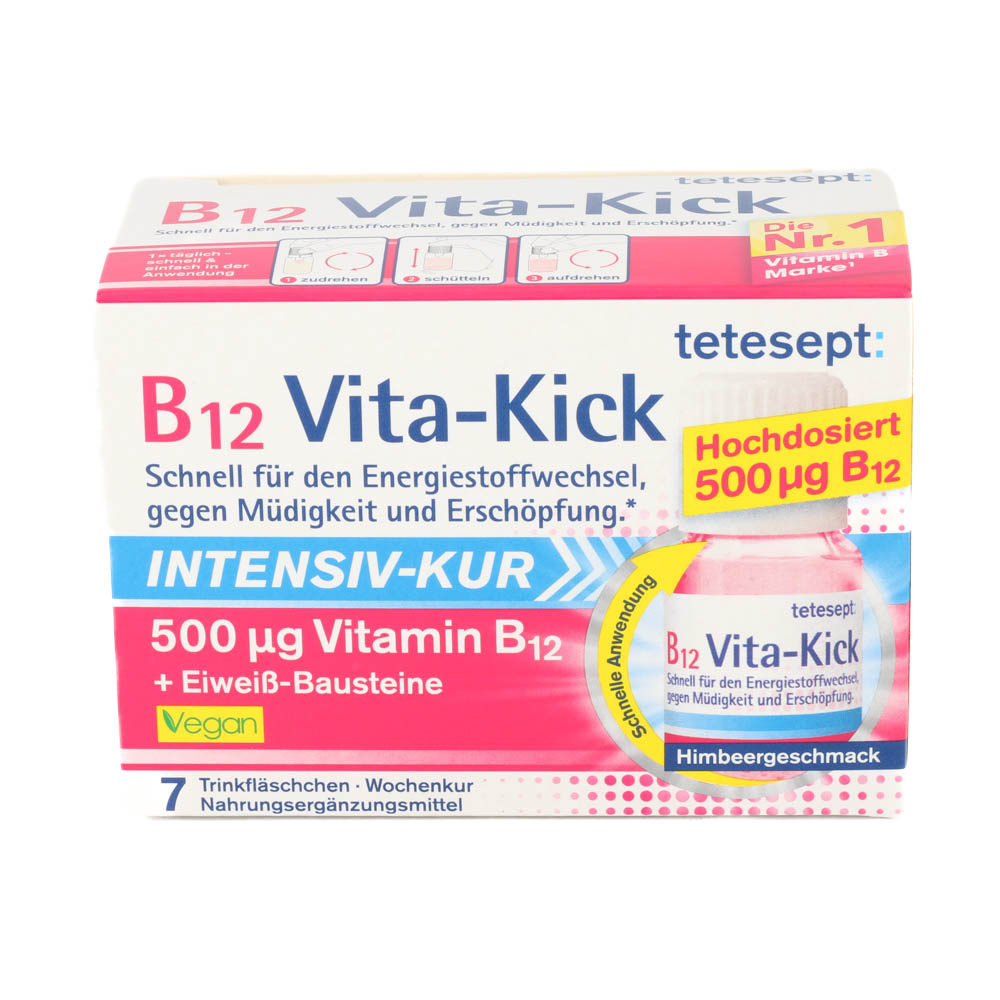TETESEPT B12 Vita-Kick 500 μg Intensiv-Kur TRA TETESEPT B12 Vita-Kick 500 μg Intensiv-Kur TRA