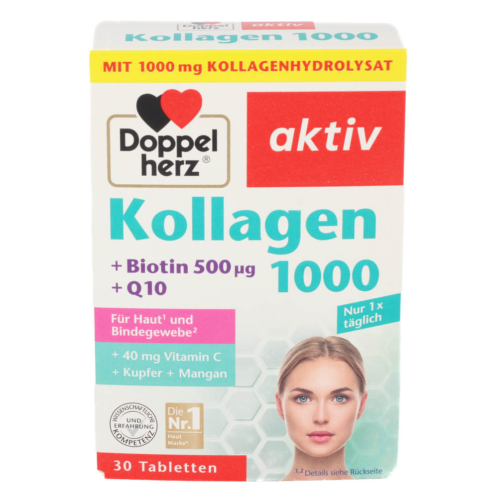 DOPPELHERZ Kollagen 1000 Tabletten DOPPELHERZ Kollagen 1000 Tabletten