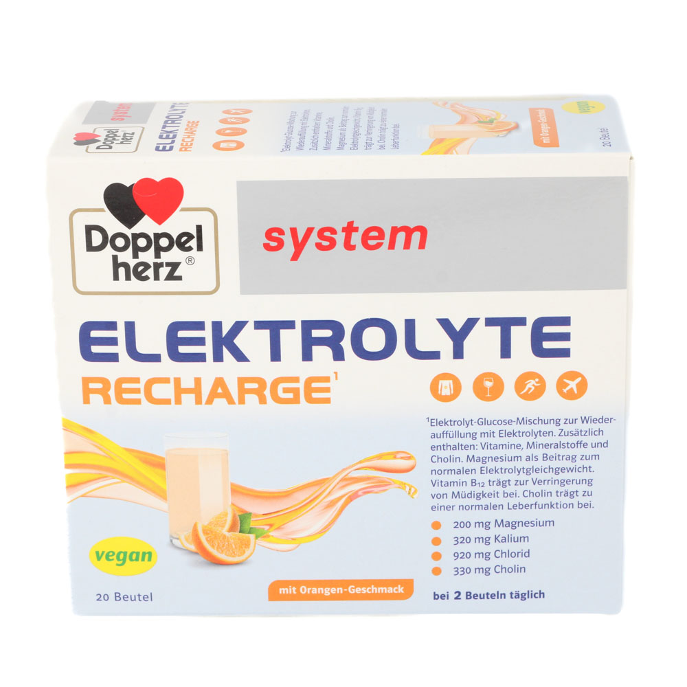 DOPPELHERZ Elektrolyte Recharge system Granulat DOPPELHERZ Elektrolyte Recharge system Granulat