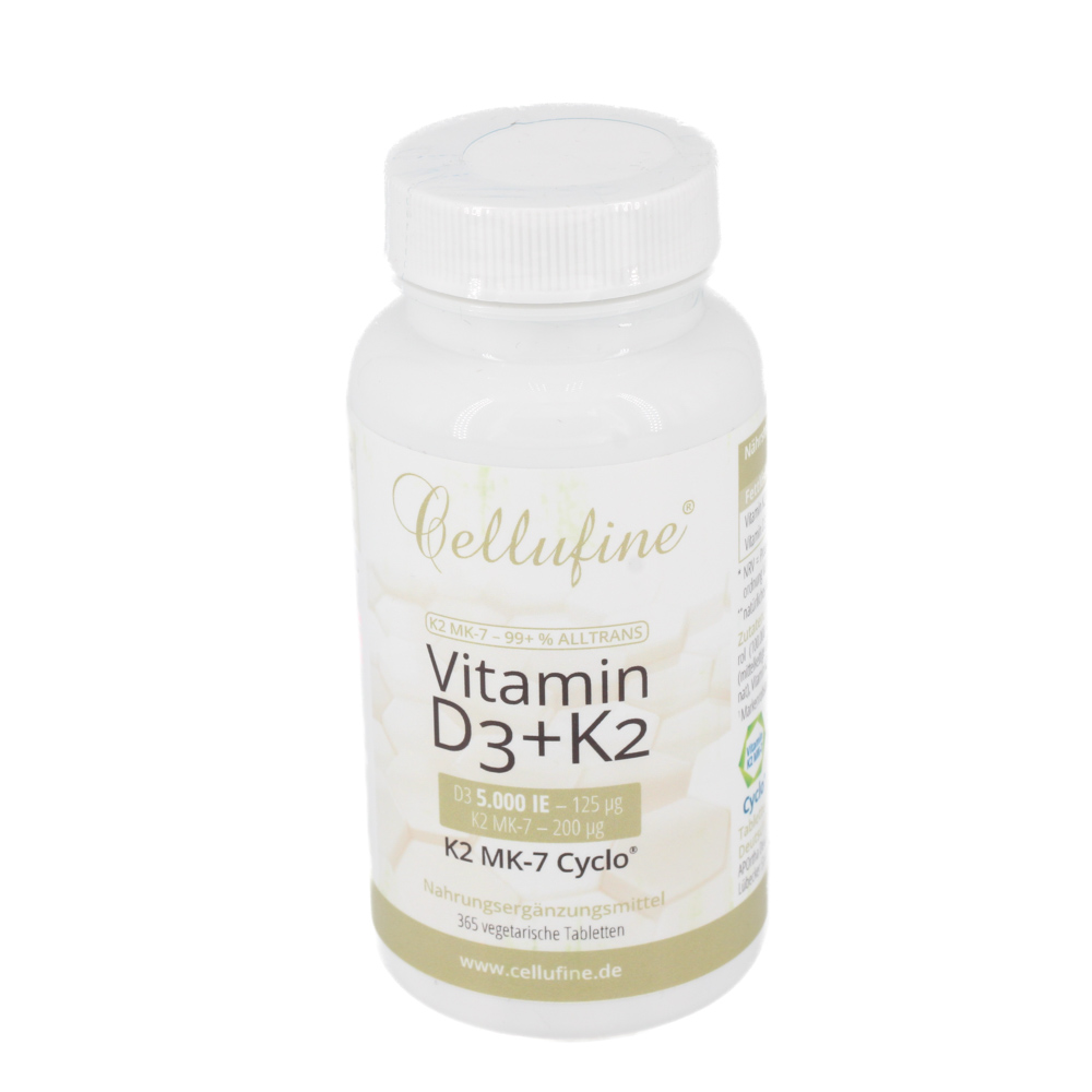 CELLUFINE Vit.D3 5.000 IE+Natto K2 MK7 Cyclo 200μg CELLUFINE Vit.D3 5.000 IE+Natto K2 MK7 Cyclo 200μg