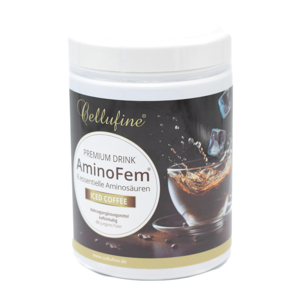 CELLUFINE AminoFem 8 ess.Aminos.Drink Iced Coffee CELLUFINE AminoFem 8 ess.Aminos.Drink Iced Coffee