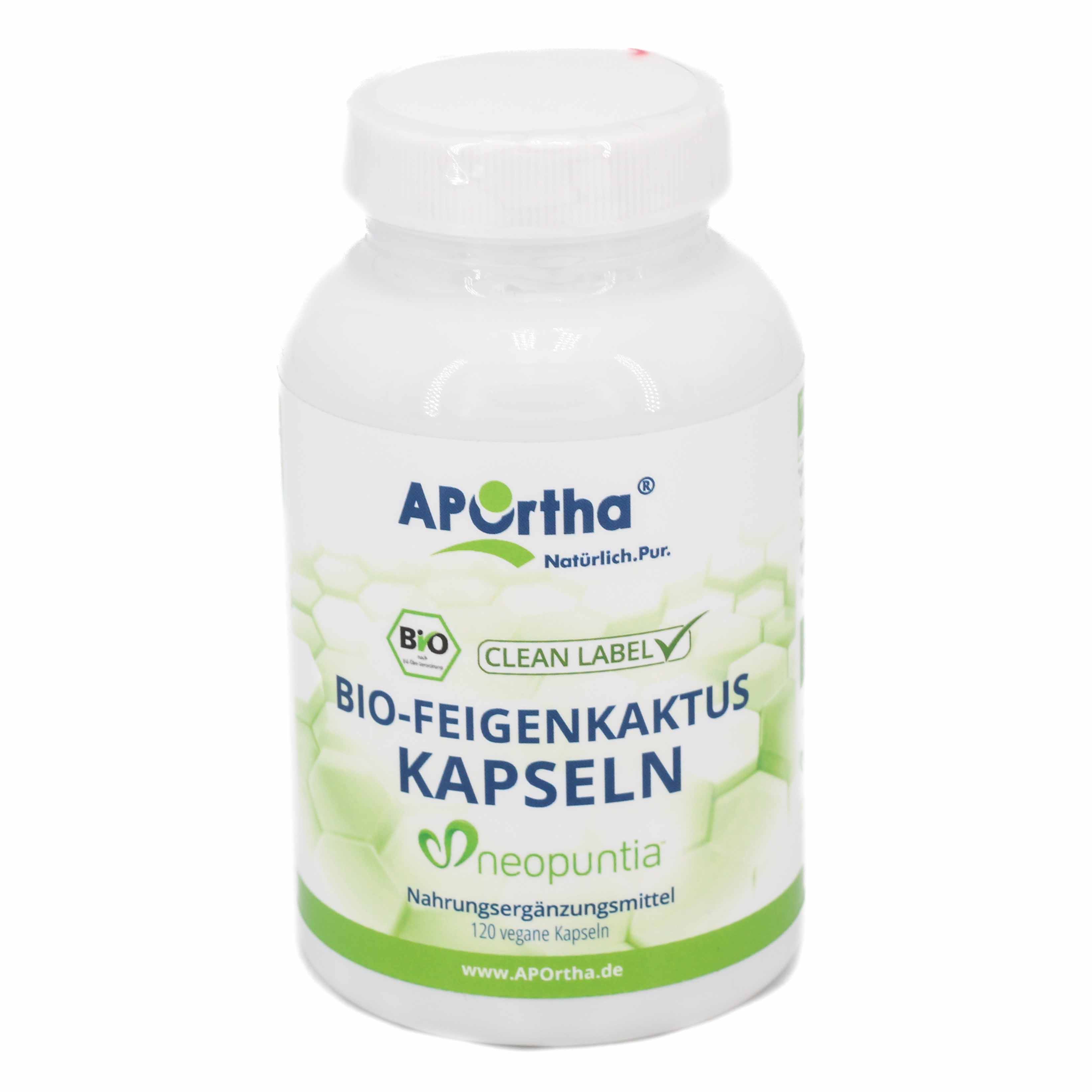 APORTHA Bio neopuntia Feigenkatus vegane Kapseln APORTHA Bio neopuntia Feigenkatus vegane Kapseln