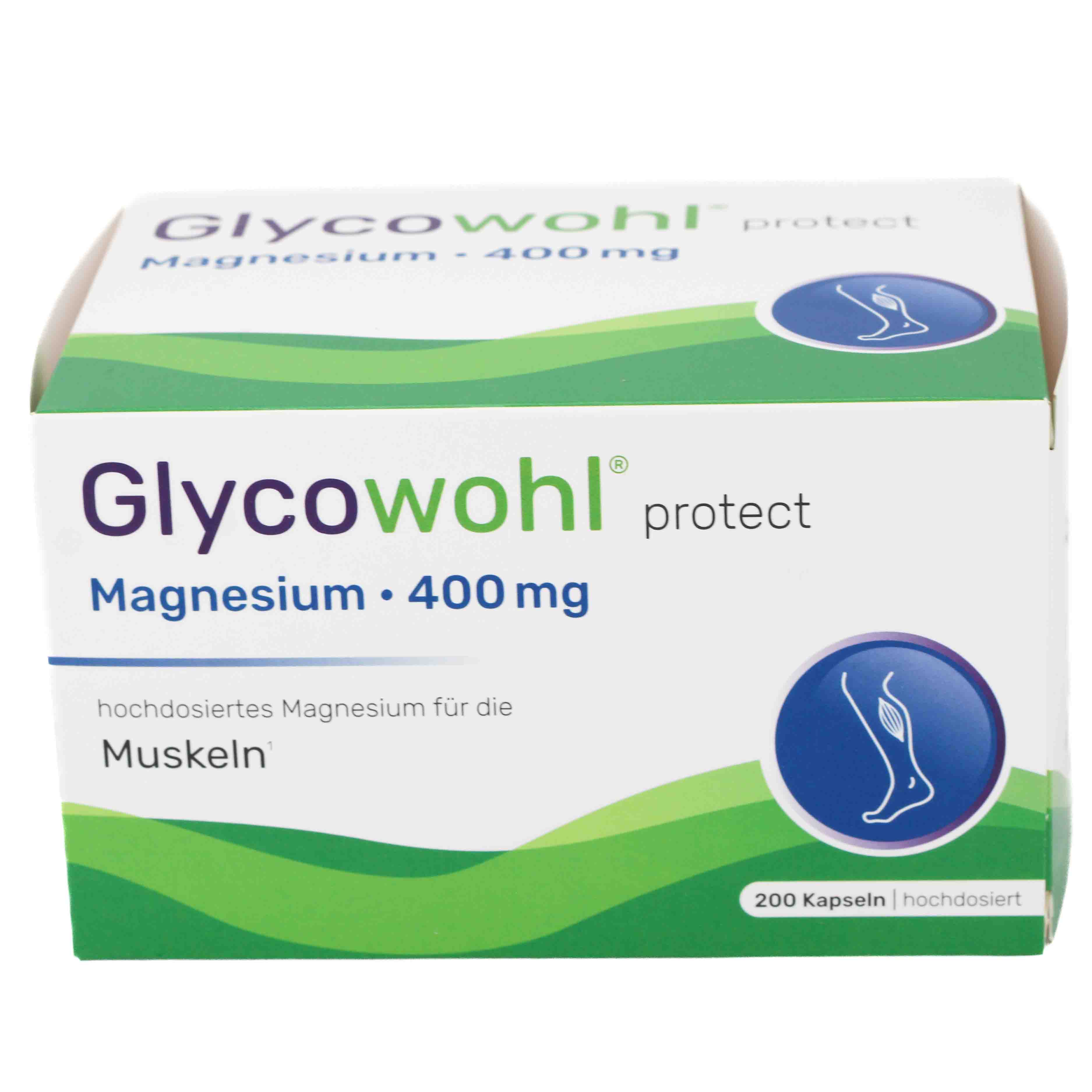 GLYCOWOHL Magnesium 400 mg hochdosiert vegan Kaps. GLYCOWOHL Magnesium 400 mg hochdosiert vegan Kaps.
