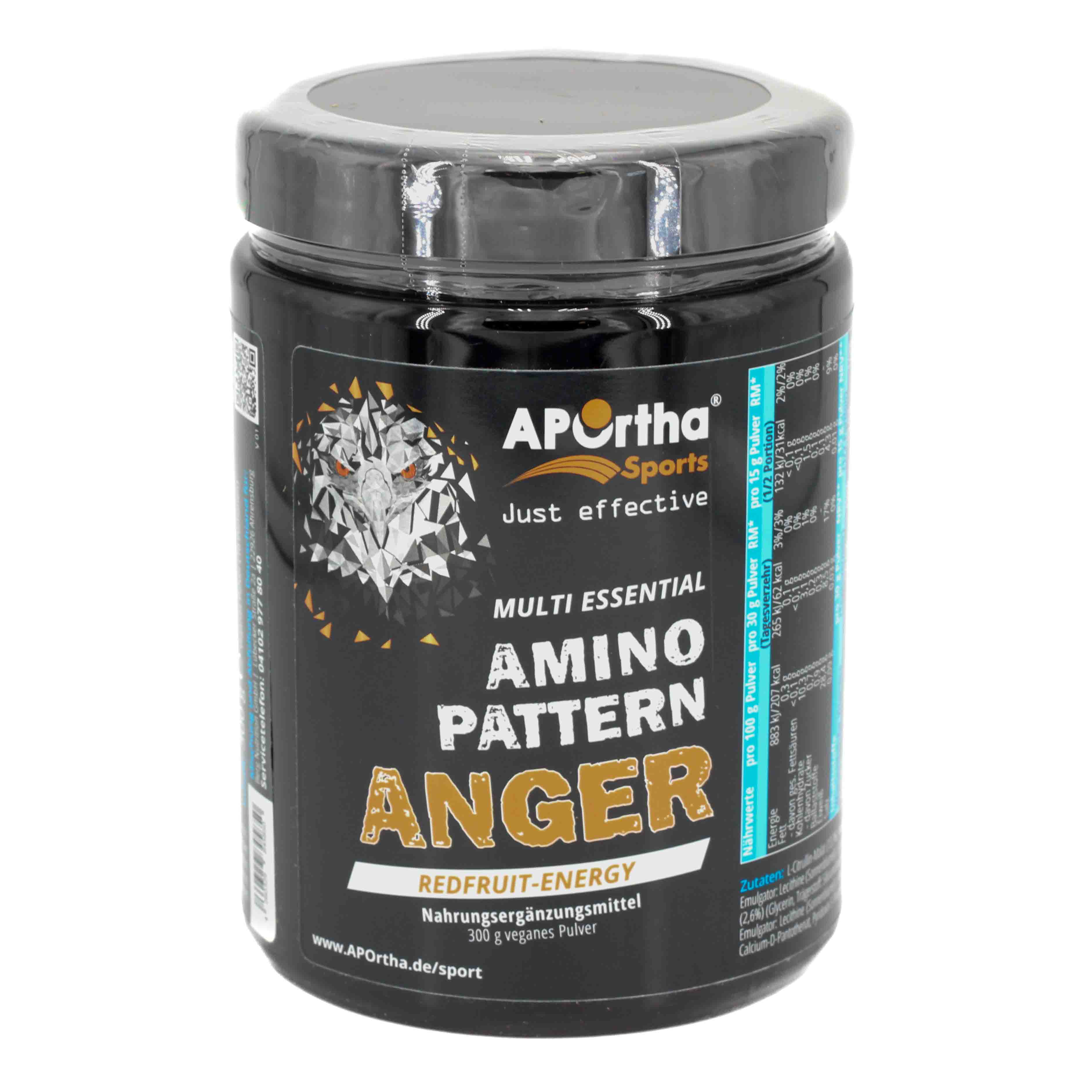 APORTHA Sports ANGER veganes Pulver APORTHA Sports ANGER veganes Pulver