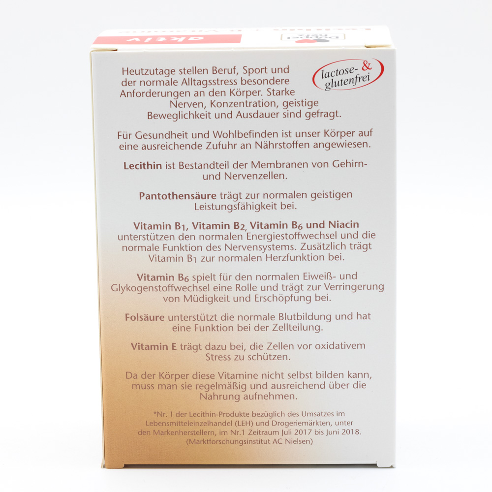 DOPPELHERZ Lecithin+B-Vitamine Kapseln DOPPELHERZ Lecithin+B-Vitamine Kapseln