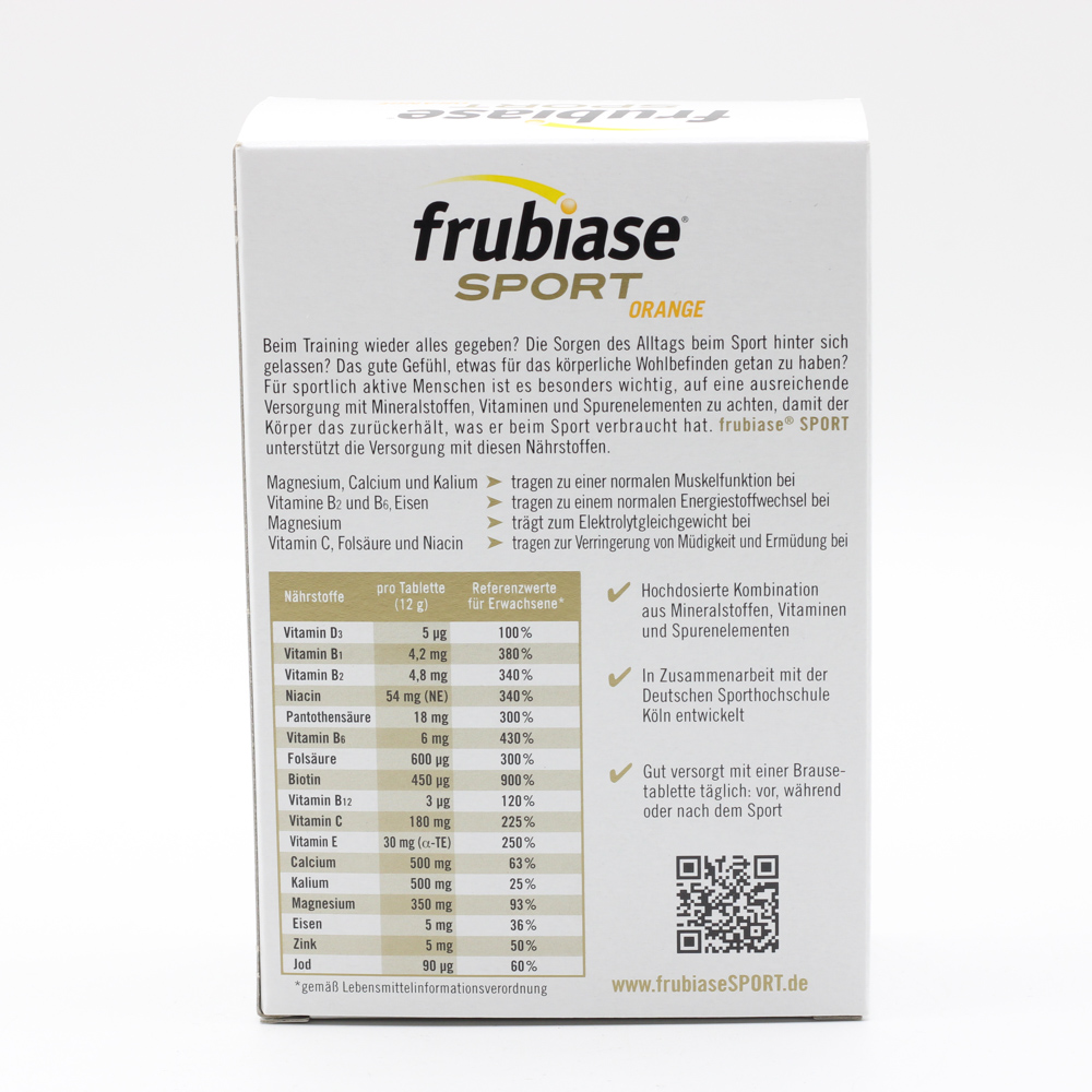 FRUBIASE SPORT Brausetabletten FRUBIASE SPORT Brausetabletten