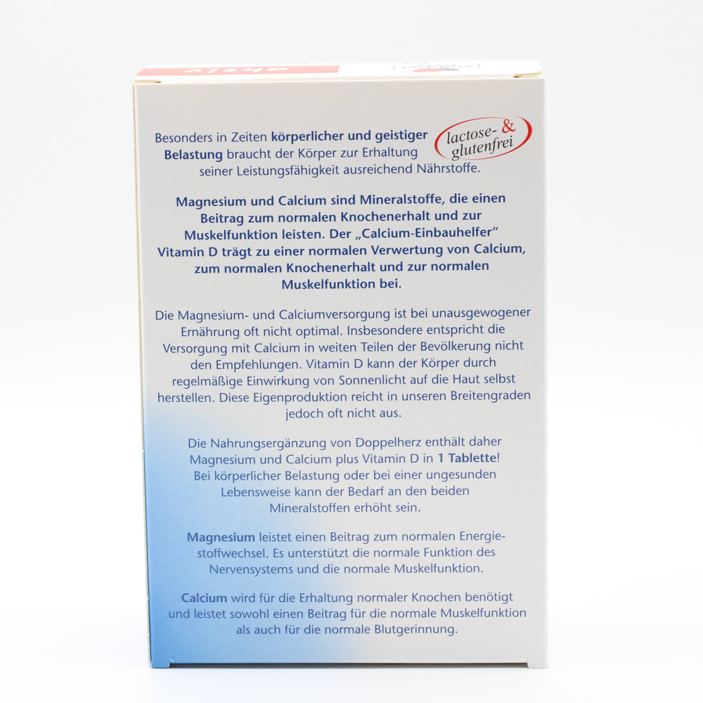 DOPPELHERZ Magnesium+Calcium+D3 Tabletten DOPPELHERZ Magnesium+Calcium+D3 Tabletten
