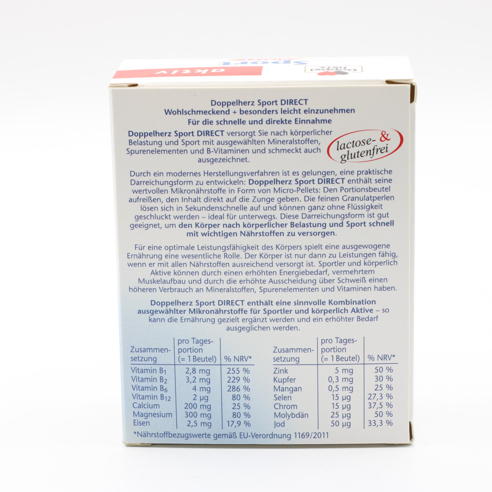 DOPPELHERZ Sport DIRECT Vitamine+Mineralien DOPPELHERZ Sport DIRECT Vitamine+Mineralien
