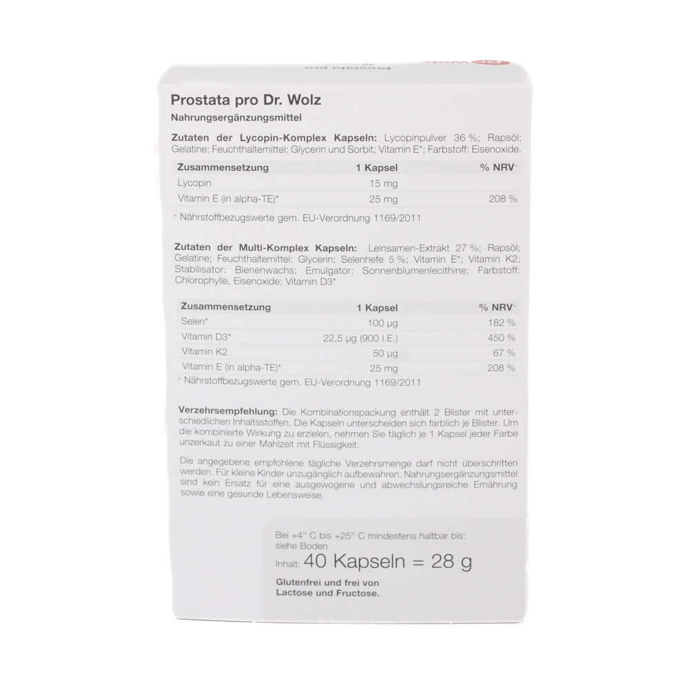 PROSTATA PRO Dr.Wolz Kapseln PROSTATA PRO Dr.Wolz Kapseln