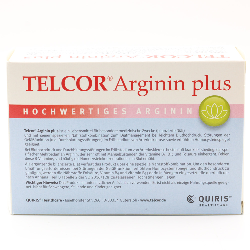 TELCOR Arginin plus Filmtabletten TELCOR Arginin plus Filmtabletten