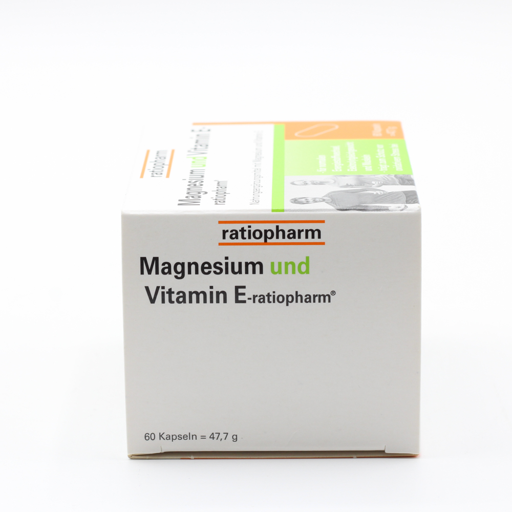 MAGNESIUM UND VITAMIN E-ratiopharm Kapseln MAGNESIUM UND VITAMIN E-ratiopharm Kapseln