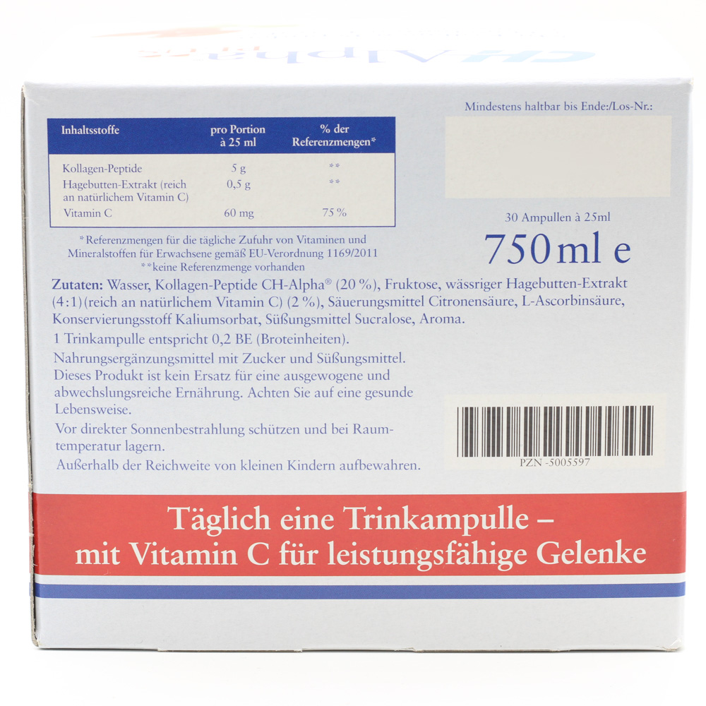 CH ALPHA Plus Trinkampullen CH ALPHA Plus Trinkampullen