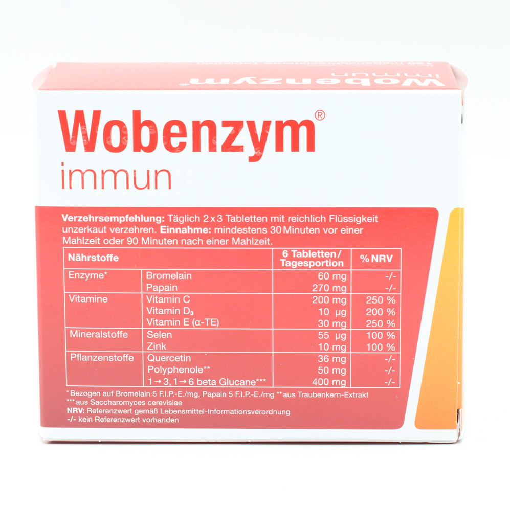 WOBENZYM immun magensaftresistente Tabletten WOBENZYM immun magensaftresistente Tabletten